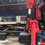 Xe tải 8 Tấn Hyundai HD120SL thùng dài 6m2 gắn cẩu UNIC UR-V343 3 Tấn 3 Khúc